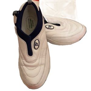 SHOCK ABSORBER “PROPER” WHITE WALKING SHOES SZ 6.5